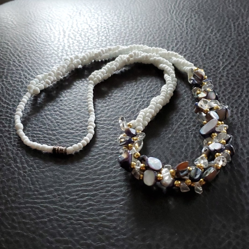 Vtg Shell Necklace - image 2